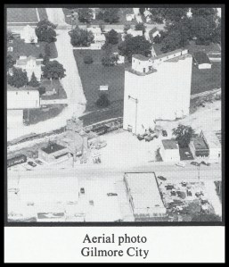 Gilmore City, Iowa, pre-1982. Click photo to enlarge. *