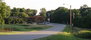 On old Highway 71, looking to the south at the Taco House.  (Click photo to enlarge.)